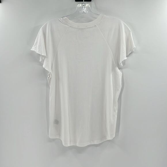 Z Supply Abby Flutter Tee - White - Medium - New with tags - Picture 6 of 6